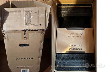 Case - Panteks Enthoo Evolv X Glass ARGENTO
