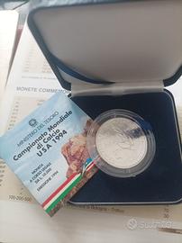 moneta L.10.000 argento 835% USA 1994