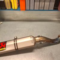silenziatore akrapovic Aprilia tuono