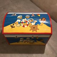 Box porta giochi in legno - Misura Media