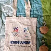 Focaccine Esselunga più Bag Olimpiadi Cortina 2026