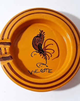 Posacenere vintage in ceramica souvenir di Vieste