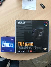 Intel core i5 +TUF B460M + ram+ Dissipatore