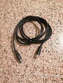 Cavo antenna TV maschio-femmina 1,90 metri