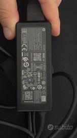 Alimentatore originale HP 45W 19,5V 2,31A + cavo -