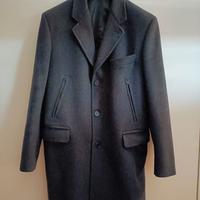CAPPOTTO VINTAGE "FAY" 3 BOTTONI NERO , TAGLIA "M.