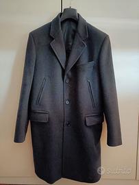CAPPOTTO VINTAGE "FAY" 3 BOTTONI NERO , TAGLIA "M.