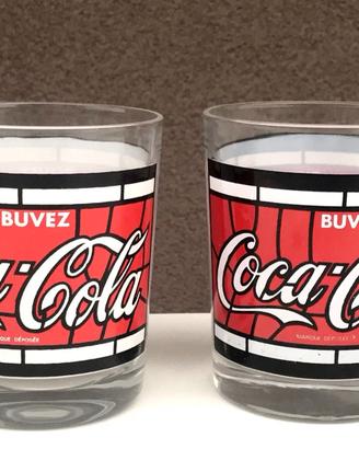 COCA-COLA DUE BICCHIERI "LIBERTY" VINTAGE