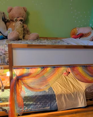 Letto ikea + rete a doghe