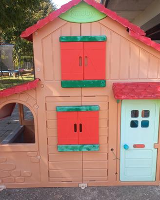 casa su due livelli bambini da giardino Smoby
