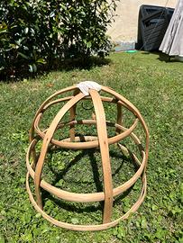 Porta veggio in legno (scaldaletto vintage)