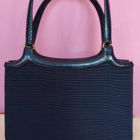 Borsa blue in grosgrain
