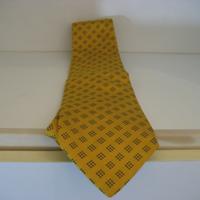 Cravatta Zadi, gialla con rombi neri