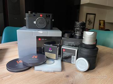 Leica M11 con Summarit 50mm e Voigtlander 28mm