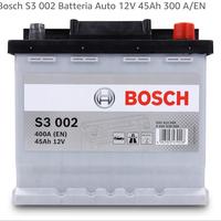 Batteria Auto Bosch S3 002 12V 45Ah 300 A/EN