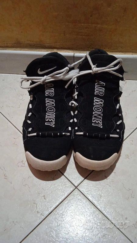 Nike Air More Money Black White Tg 43 Abbigliamento e Accessori In vendita a Parma