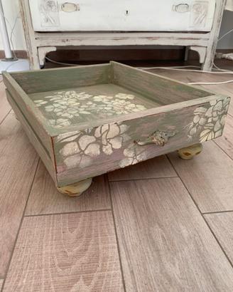 Cassetto portaoggetti shabby