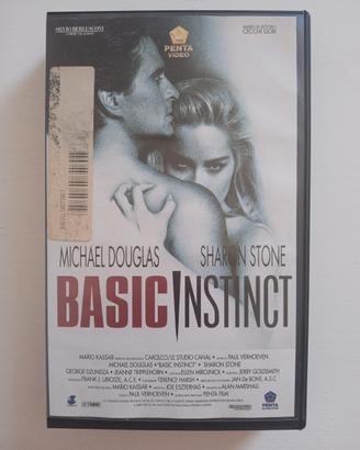 Vhs Basic Instinct - Penta Video - Senza Censura