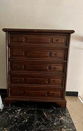 Cassettiera in legno