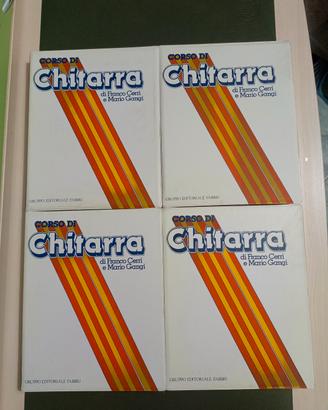Corso di chitarra Fabbri fascicoli sciolti audio c