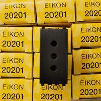 VIMAR EIKON 20201 - Presa 2P+T 10A P11 grigio