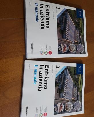 2  libri "Entriamo in azienda il manuale" 