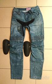 Pantaloni da moto donna SPIDI Denim Jeans, TG 28