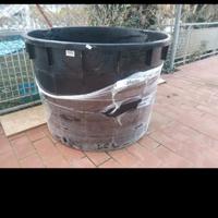 mastello plastica nero da agricoltura