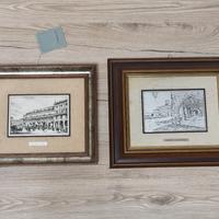 Lotto quadri vintage argento800 Spilimbergo Padova