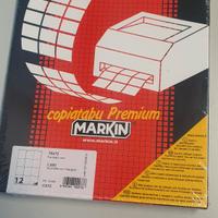 scatola etichette adesive