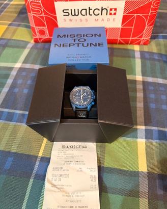 Swatch x Omega Moonswatch Mission To Neptune