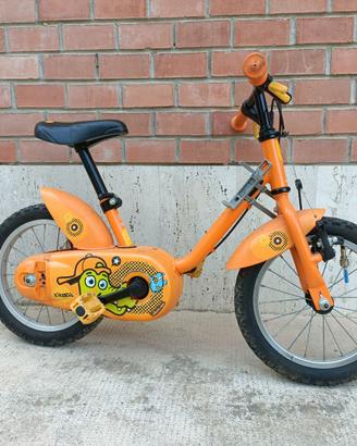 Bici bimbo 14 pollici decathlon