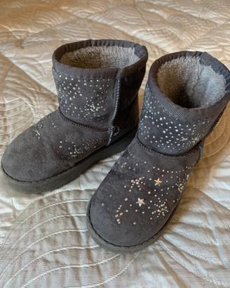 Stivaletto bimba inverno con pelo taglia 24