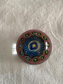 fermacarte in vetro di murano