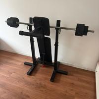 Panca piana bench press fold corenght decathlon