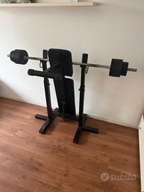 Panca piana bench press fold corenght decathlon