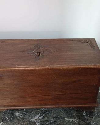 Cassa panca in legno