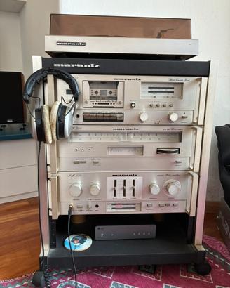 Torre Hi-Fi Marantz Vintage Completa