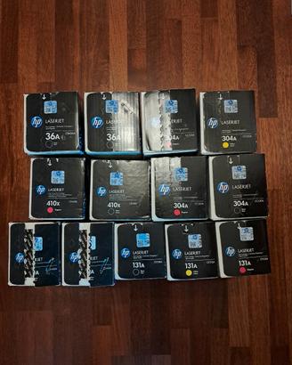 Lotto Toner HP LaserJet Originali NUOVI
