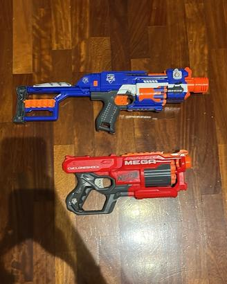 Pistola e fucile Nerf