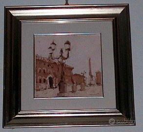 Olio su tela di Franco Marzilli