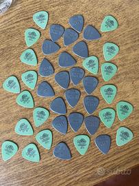 40 plettri (Dunlop Tortex e Jim) da 88mm