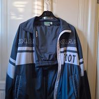 Tuta Vintage Diadora "Active Sport" –Grigio/Bianc