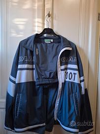 Tuta Vintage Diadora "Active Sport" –Grigio/Bianc