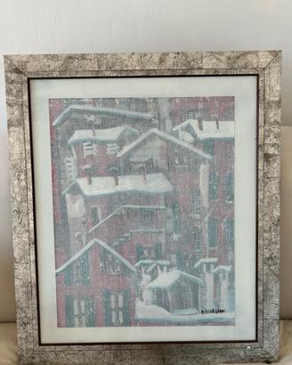 Quadro olio E. Illigrignani