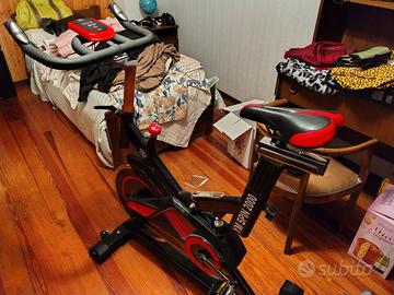 Cyclette da spinning usata 5 volte pari al nuovo