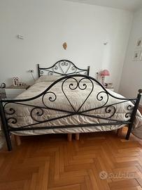 Letto in ferro battuto