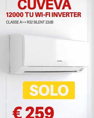 Climatizzatore 12.000 BTU WiFi inverter 