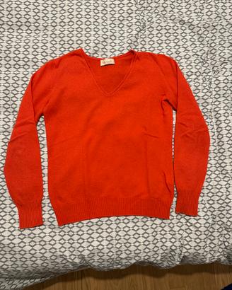 Maglione corallo