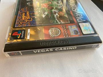 PlayStation 1 Vegas Casino. Completo del manuale